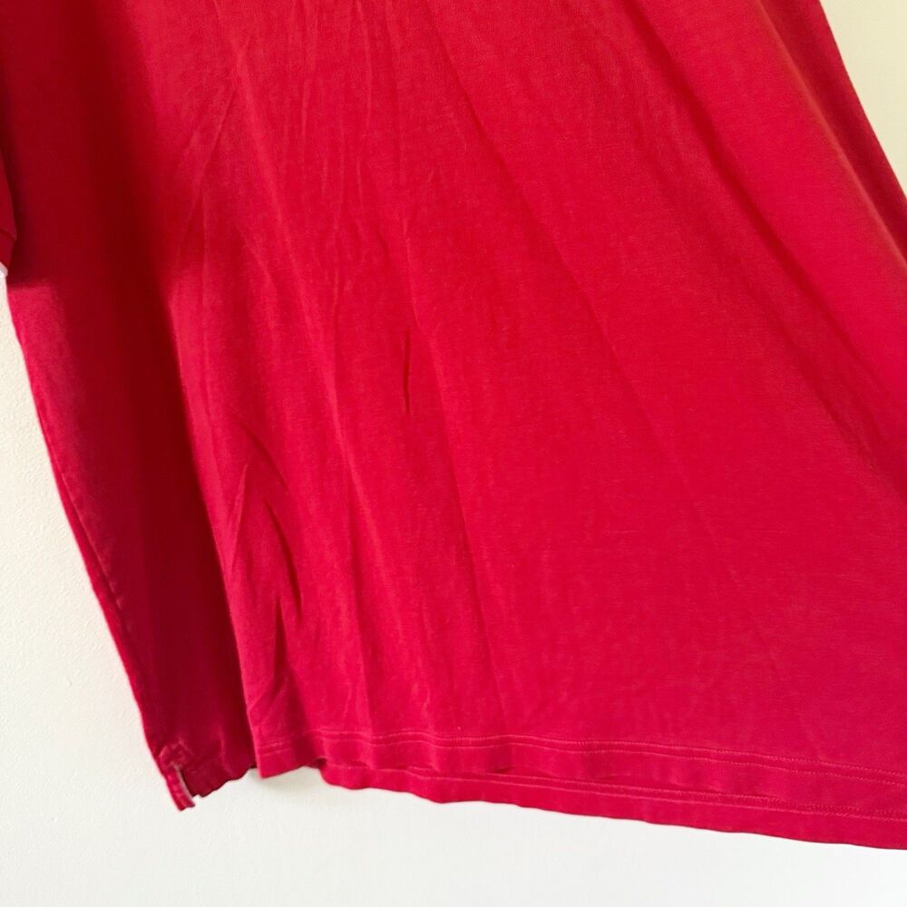 Orvis Polo Shirt Mens XXL Red Short Sleeve 100% Pima Cotton Fly Fishing Logo 2XL - Picture 6 of 12